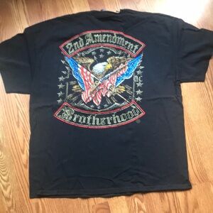 Black 2nd Amendment Graphic Men's Shirt
